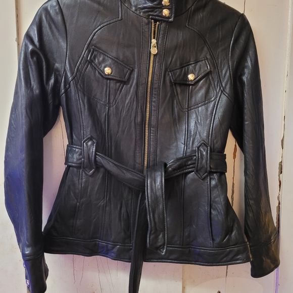 Medium genuine leather jacket - Picture 4 of 8
